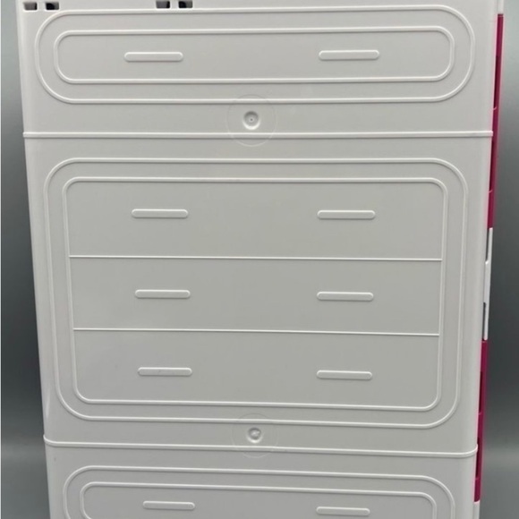 Mattel Barbie Pink Portable Carrying Wardrobe Closet With Handle 2015 - Picture 7 of 7